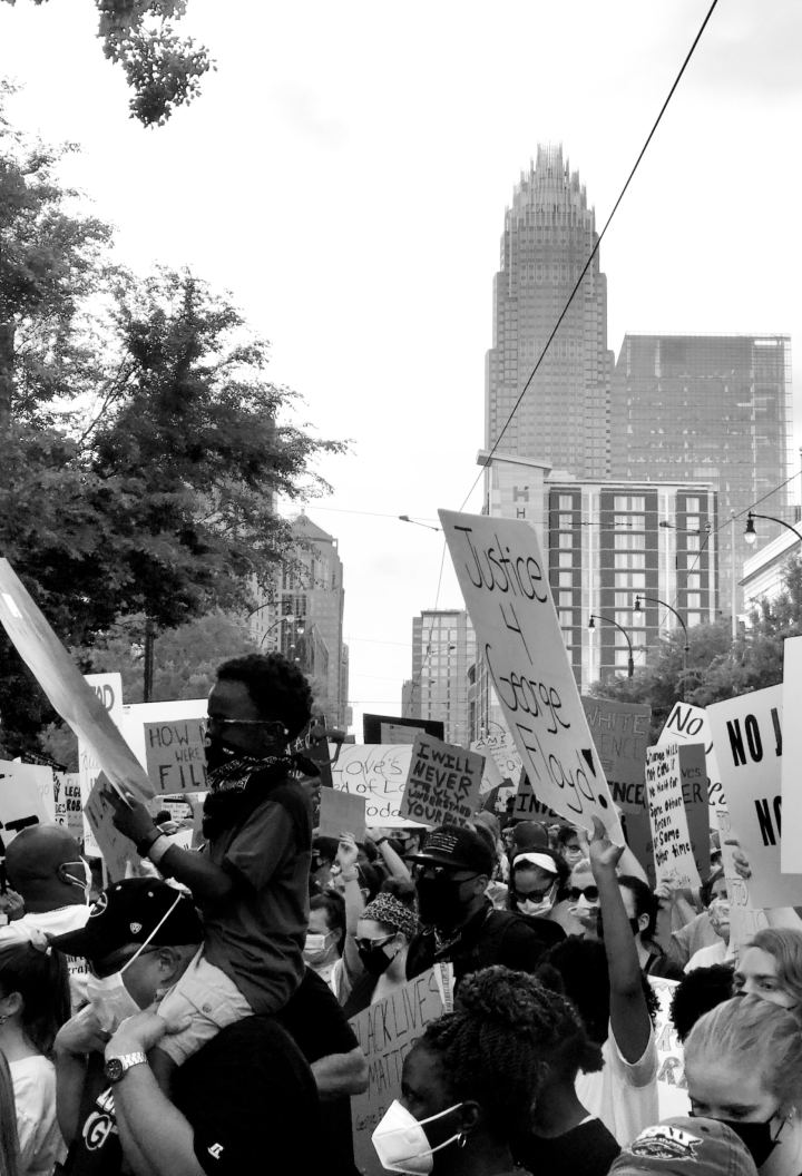 Community demonstration in Spokane