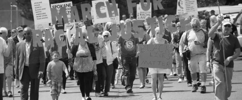 Spokane community march