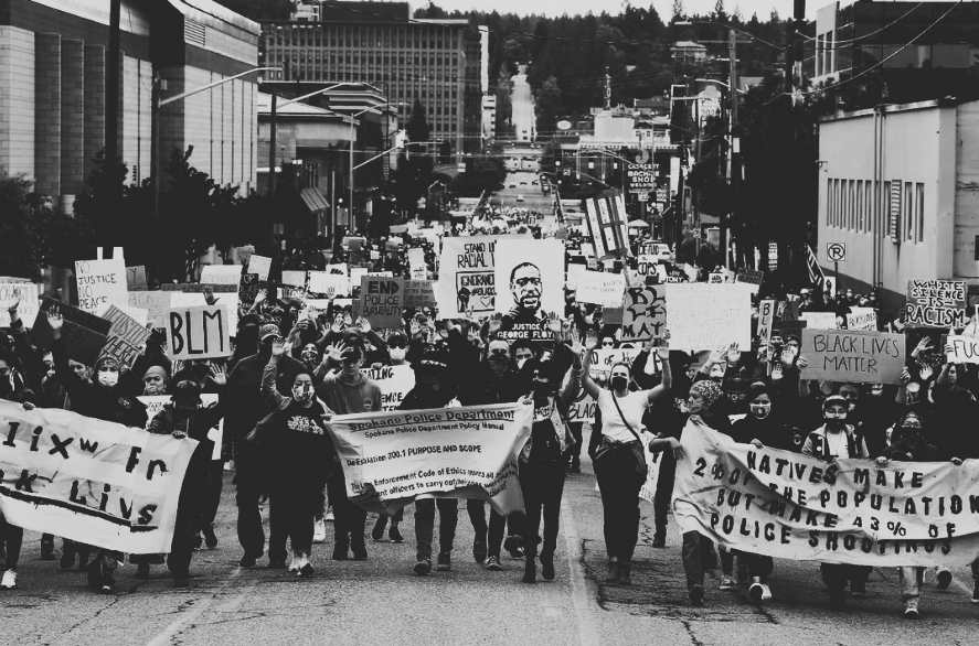 Spokane community demonstration